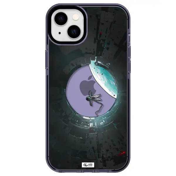 a astronaut in a space station Apple iPhone 14 plus impact Lilac Case