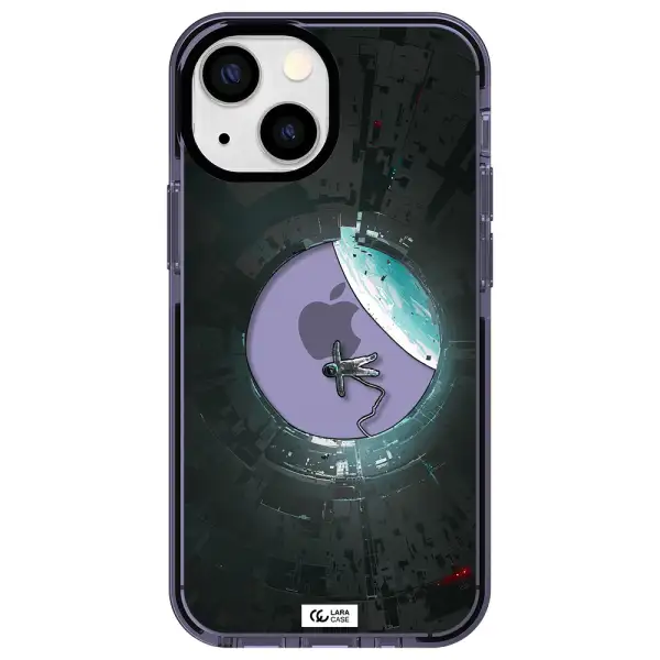 a astronaut in a space station Apple iPhone 15 impact Lilac Case