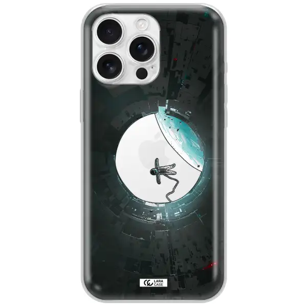 A Astronaut In A Space Station Apple Iphone 16 Pro Max Clear Tpu Case