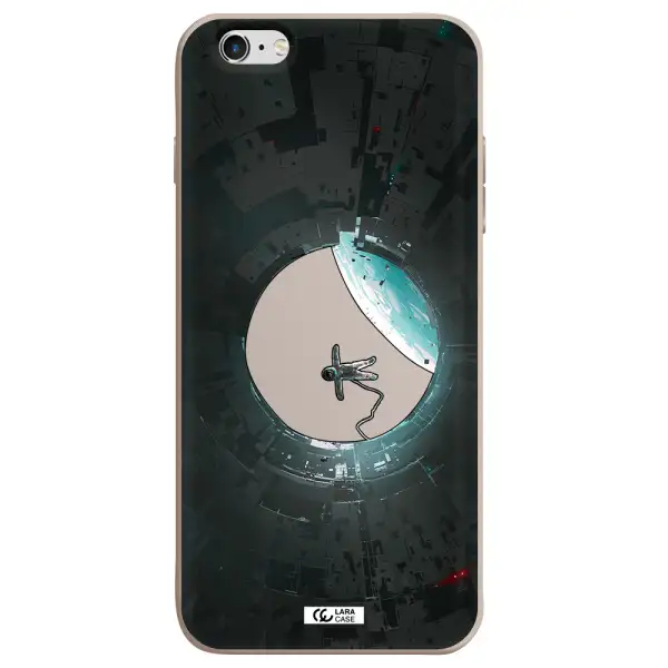 a astronaut in a space station Apple iPhone 6 plus Silicone Stone Case