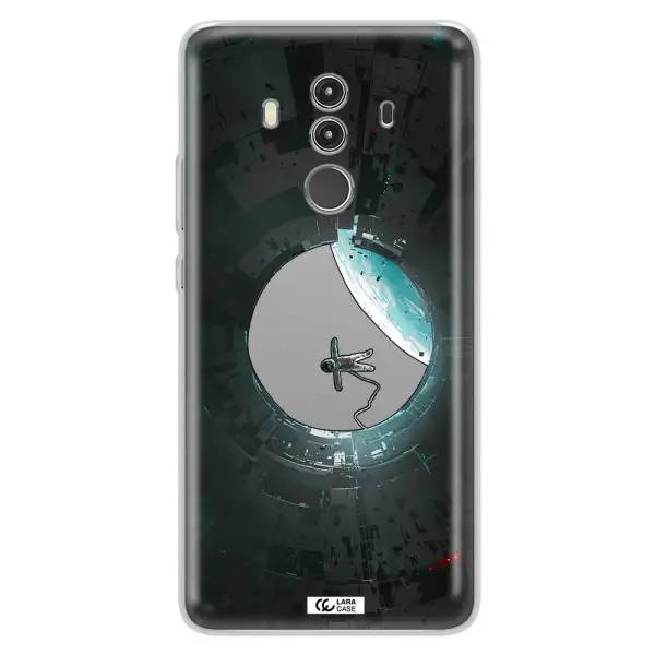 a astronaut in a space station Huawei Mate 10 Clear TPU Case