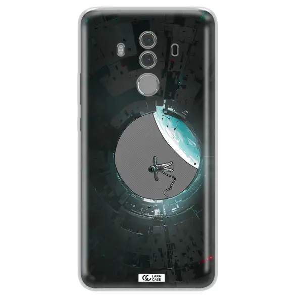a astronaut in a space station Huawei Mate 10 Pro Clear TPU Case