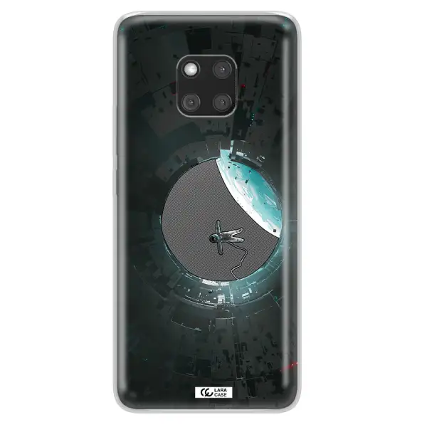 a astronaut in a space station Huawei Mate 20 Pro Clear TPU Case