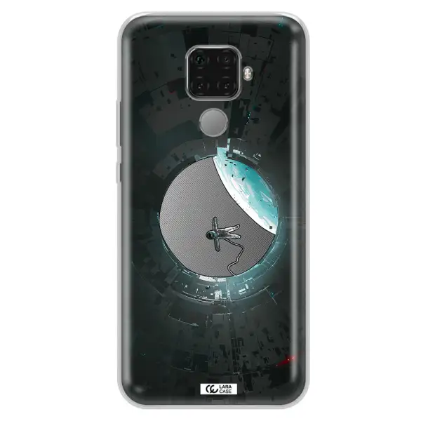 a astronaut in a space station Huawei Mate 30 Lite Clear TPU Case