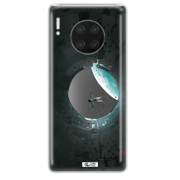 a astronaut in a space station Huawei Mate 30 Pro Clear TPU Case