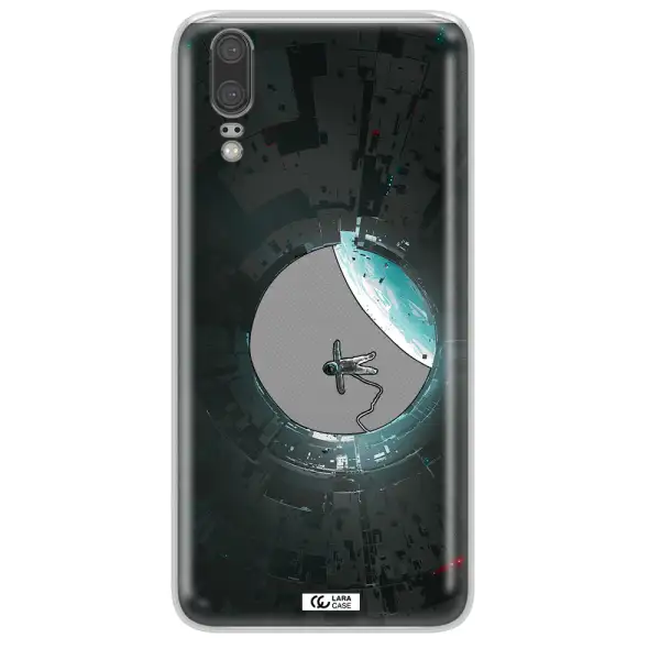 a astronaut in a space station Huawei P20 Clear TPU Case