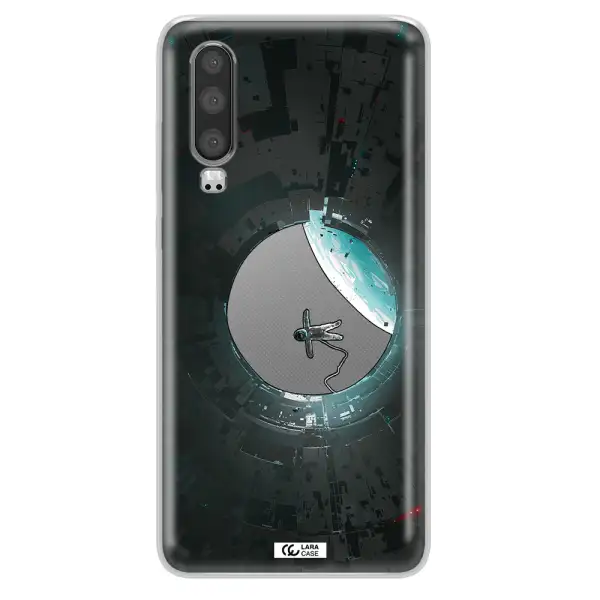 a astronaut in a space station Huawei P30 Clear TPU Case