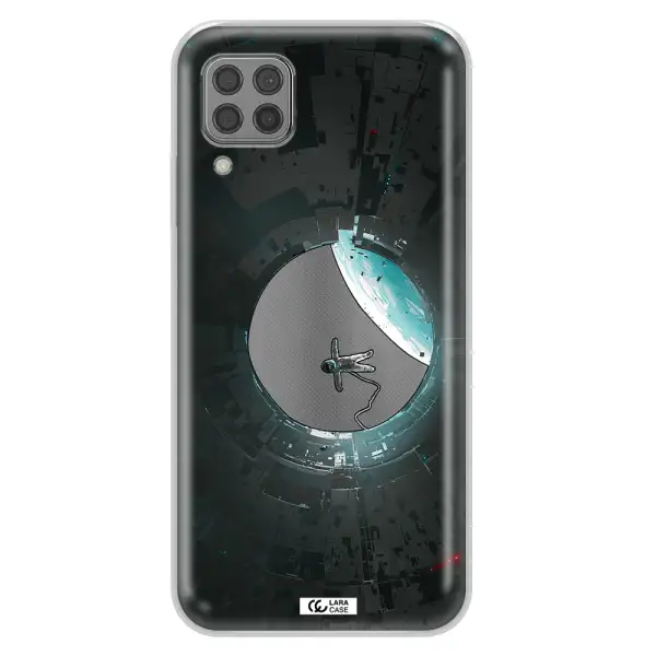 a astronaut in a space station Huawei P40 Lite Clear TPU Case