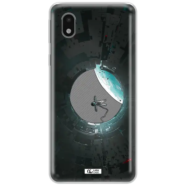 A Astronaut In A Space Station Samsung A01 Core Clear Tpu Case