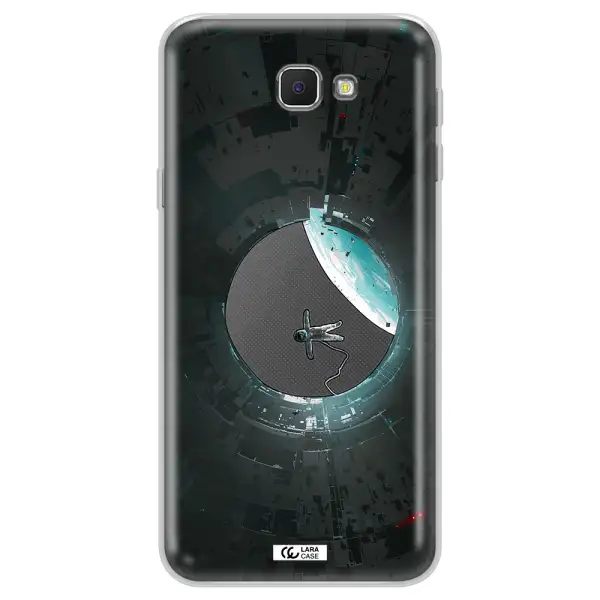 a astronaut in a space station Samsung J5 Prime Clear TPU Case