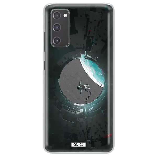 a astronaut in a space station Samsung S20 Fe Clear TPU Case
