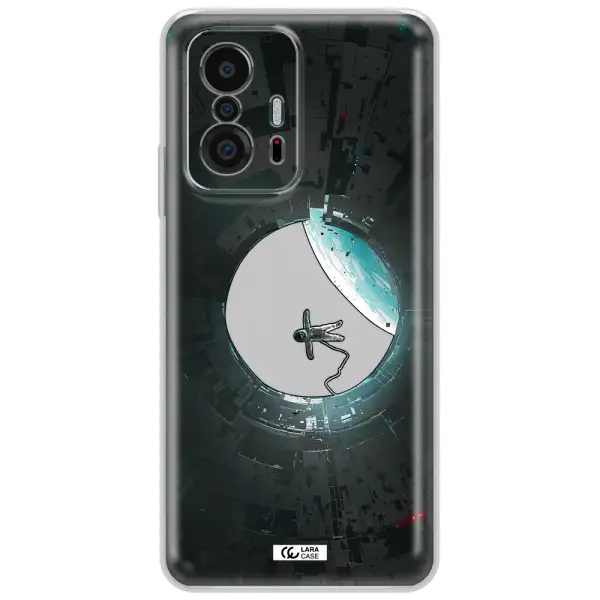 A Astronaut In A Space Station Xiaomi 11T Clear Tpu Case