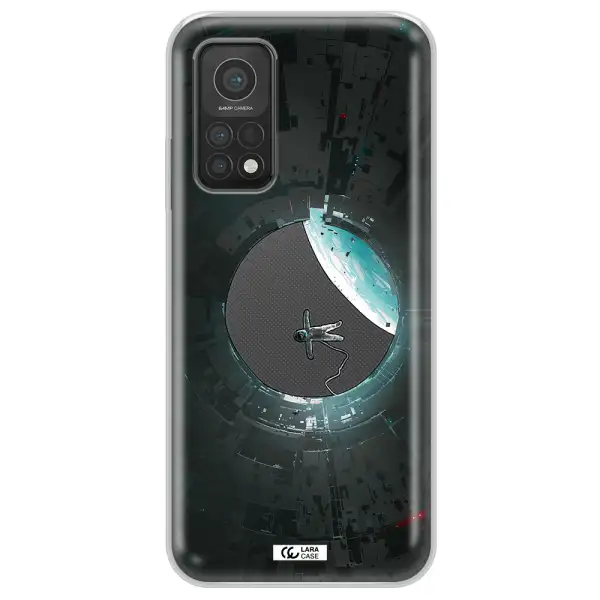 a astronaut in a space station Xiaomi Mi 10T Clear TPU Case