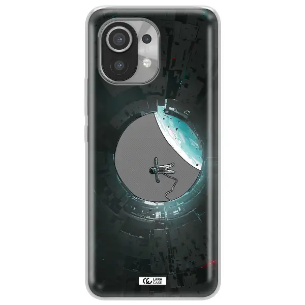 a astronaut in a space station Xiaomi Mi 11 Clear TPU Case