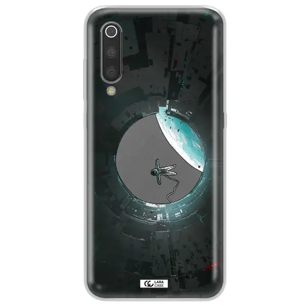a astronaut in a space station Xiaomi Mi 9 Clear TPU Case