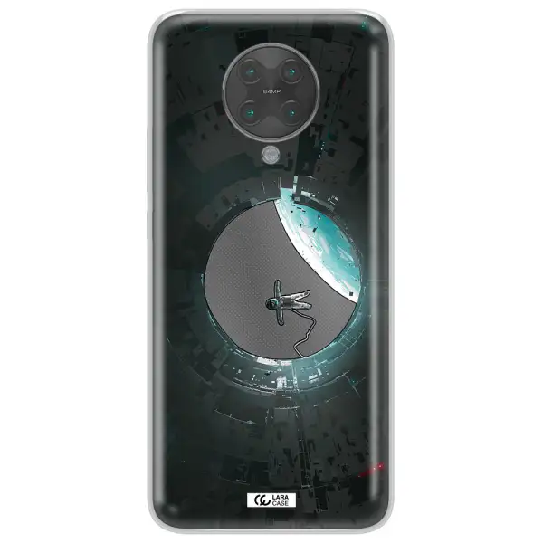 a astronaut in a space station Xiaomi Poco F2 Pro Clear TPU Case