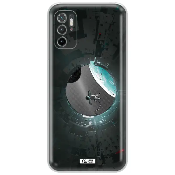 A Astronaut In A Space Station Xiaomi Poco M4 Pro 5G Clear Tpu Case