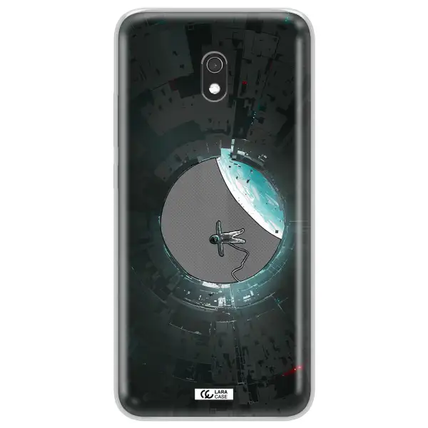 a astronaut in a space station Xiaomi Redmi 8A Clear TPU Case