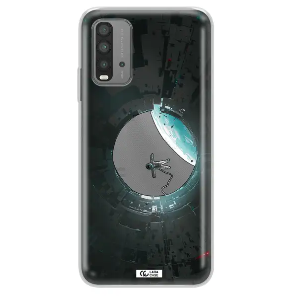 a astronaut in a space station Xiaomi Redmi 9T Clear TPU Case