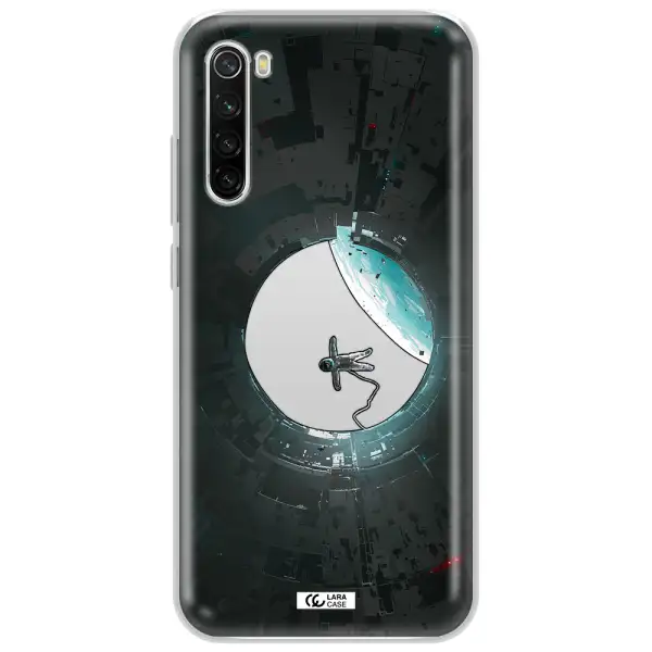 A Astronaut In A Space Station Xiaomi Redmi Note 8T Clear Tpu Case