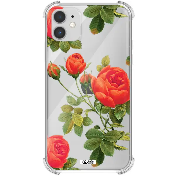 a close-up of a flower Apple iPhone 11 Clear PC Case