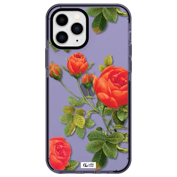 a close-up of a flower Apple iPhone 11 pro max impact Lilac Case