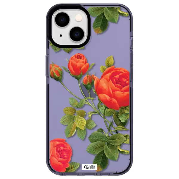 a close-up of a flower Apple iPhone 14 impact Lilac Case