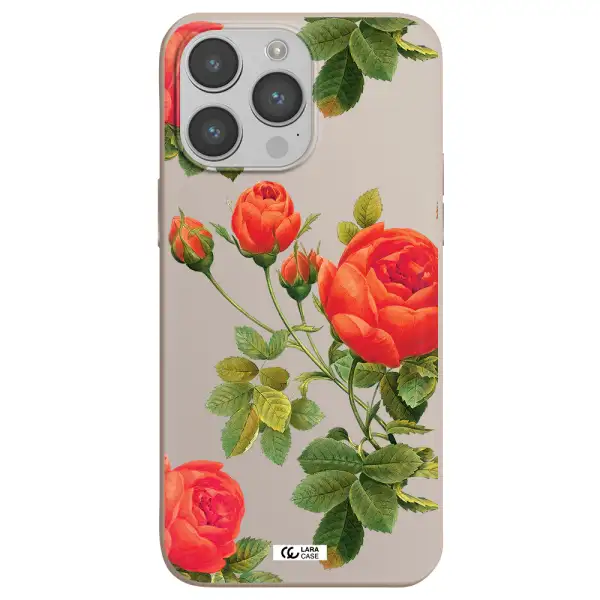 a close-up of a flower Apple iPhone 14 pro Silicone Stone Case
