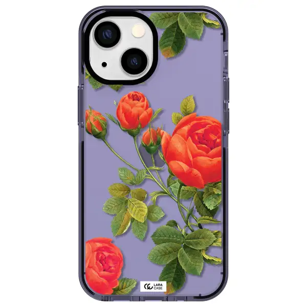 a close-up of a flower Apple iPhone 15 impact Lilac Case