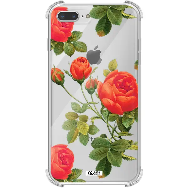 a close-up of a flower Apple iPhone 7 plus Clear PC Case
