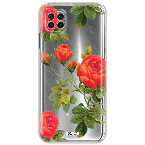 A Close-Up Of A Flower Huawei Nova 7I Clear Tpu Case