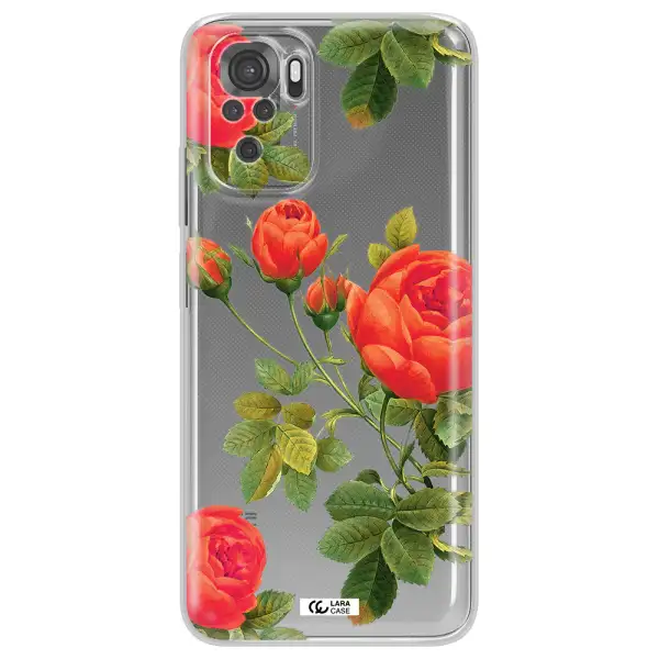 A Close-Up Of A Flower Xiaomi Redmi Note 10S Clear Tpu Case