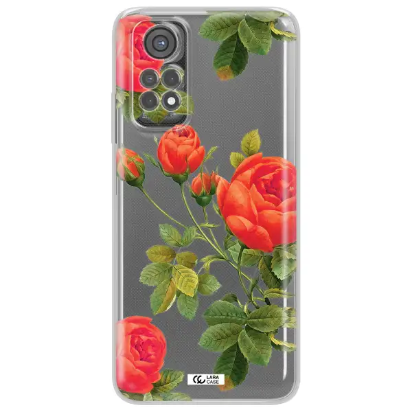 A Close-Up Of A Flower Xiaomi Redmi Note 11S Clear Tpu Case