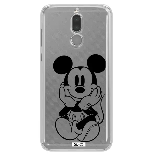 a cartoon of a mouse Huawei Mate 10 Lite Clear TPU Case