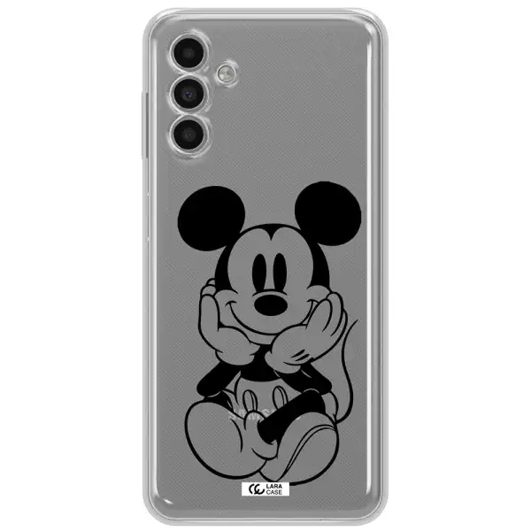 A Cartoon Of A Mouse Samsung A13 5G Clear Tpu Case