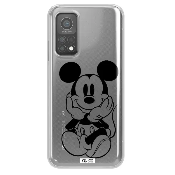 a cartoon of a mouse Xiaomi Mi 10 T Pro Clear TPU Case