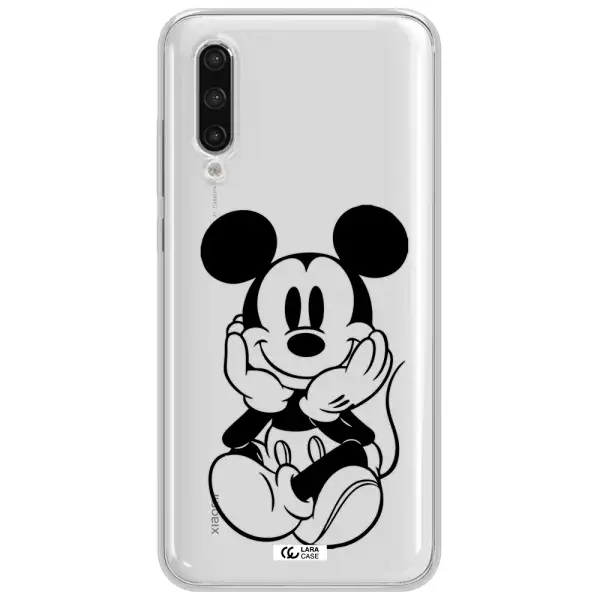 A Cartoon Of A Mouse Xiaomi Mi 9 Lite Clear Tpu Case