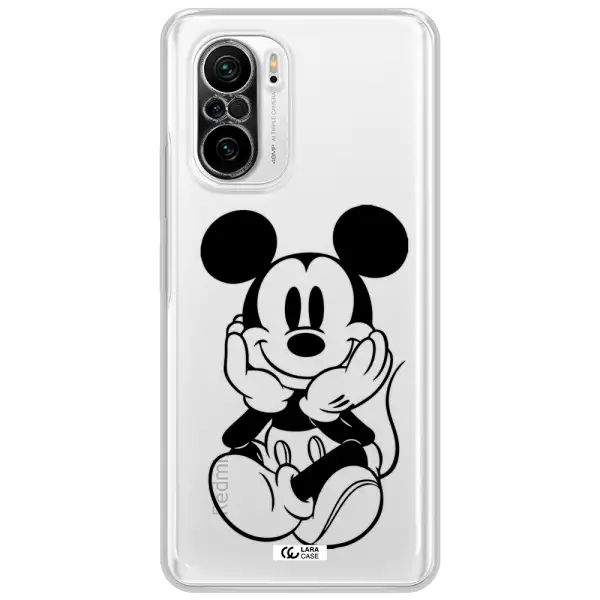 A Cartoon Of A Mouse Xiaomi Poco F3 Clear Tpu Case