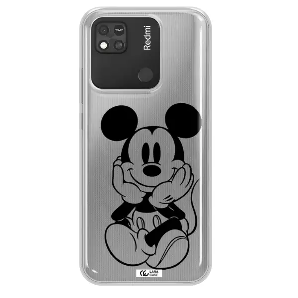 a cartoon of a mouse Xiaomi Redmi 10A Clear TPU Case
