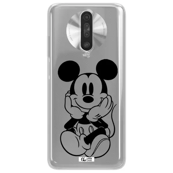 a cartoon of a mouse Xiaomi Redmi K30 Clear TPU Case