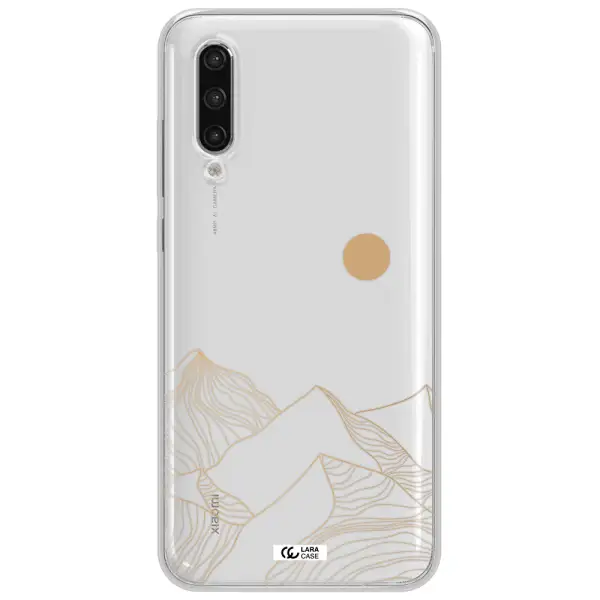 A Mountain Range With A Sun In The Background Xiaomi Mi 9 Lite Clear Tpu Case