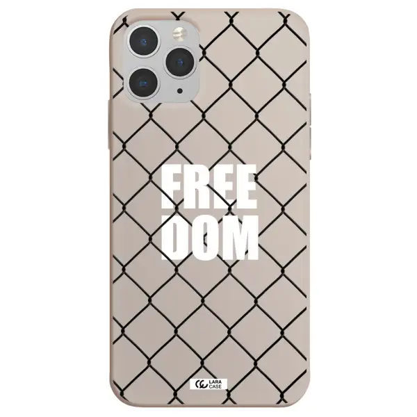 a close-up of a chain link fence Apple iPhone 11 pro Silicone Stone Case