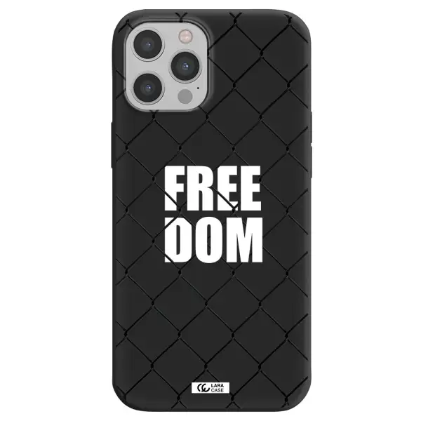 a close-up of a chain link fence Apple iPhone 12 pro max Silicone black Case