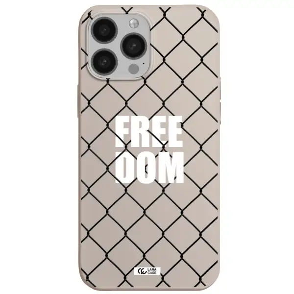 a close-up of a chain link fence Apple iPhone 13 Pro Max Silicone Stone Case