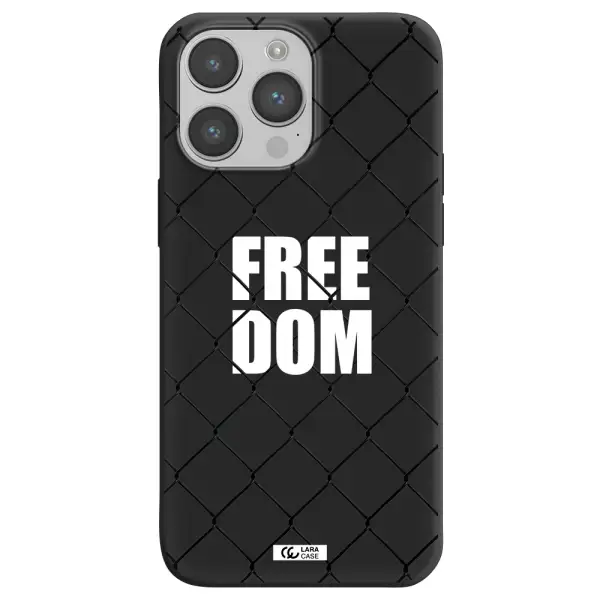 a close-up of a chain link fence Apple iPhone 14 pro max Silicone black Case