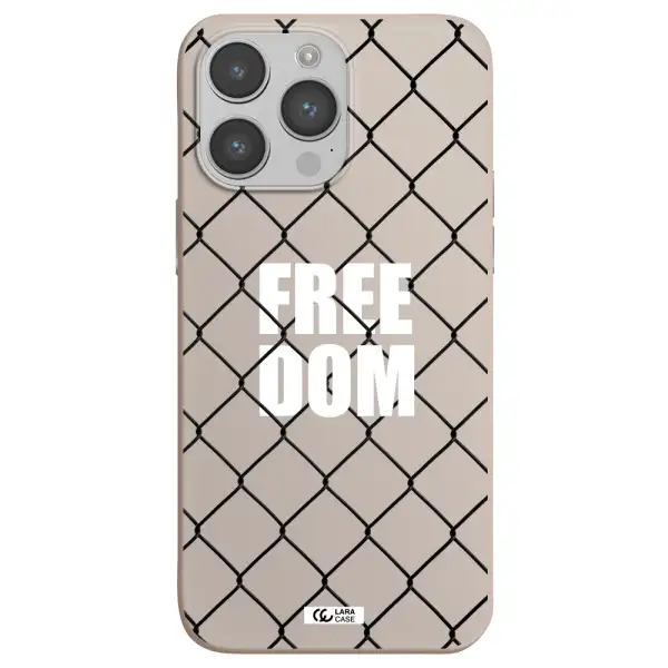a close-up of a chain link fence Apple iPhone 14 pro Silicone Stone Case