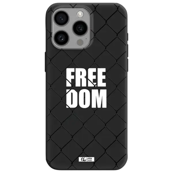 a close-up of a chain link fence Apple Iphone 15 Pro max Silicone black Case