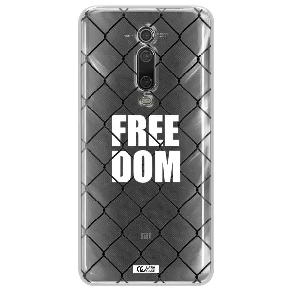 A Close-Up Of A Chain Link Fence Xiaomi Redmi K20 Clear Tpu Case