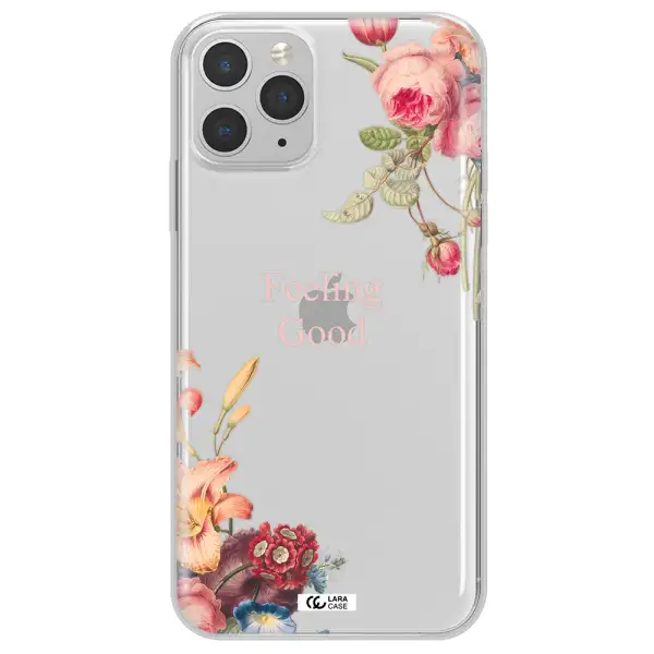 a close-up of flowers Apple iPhone 11 pro Clear TPU Case