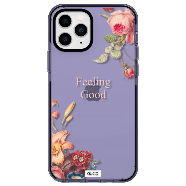 a close-up of flowers Apple iPhone 11 pro impact Lilac Case